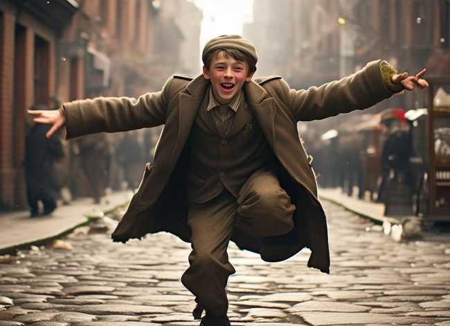 小报童的故事舞蹈，小报童的歌 舞蹈