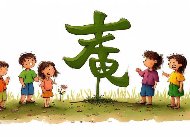 田字的故事幼儿，带田字的故事