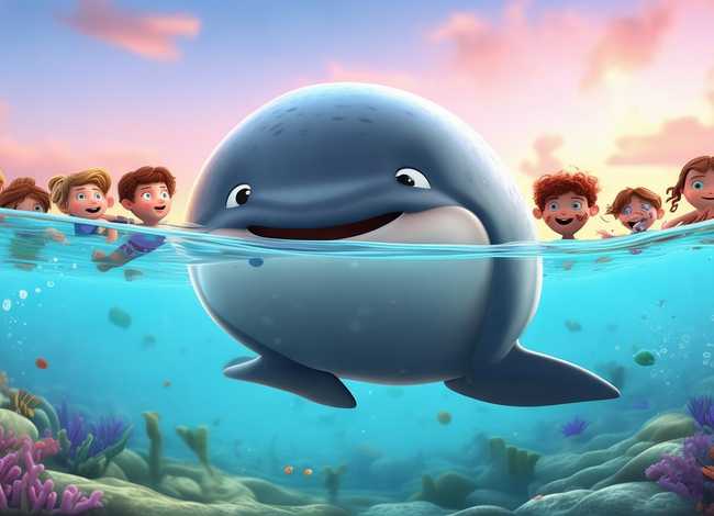 关于鲸鱼儿童的故事简短、关于鲸鱼的幼儿故事