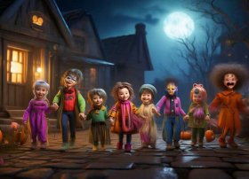 万圣节儿童故事 万圣节幼儿故事