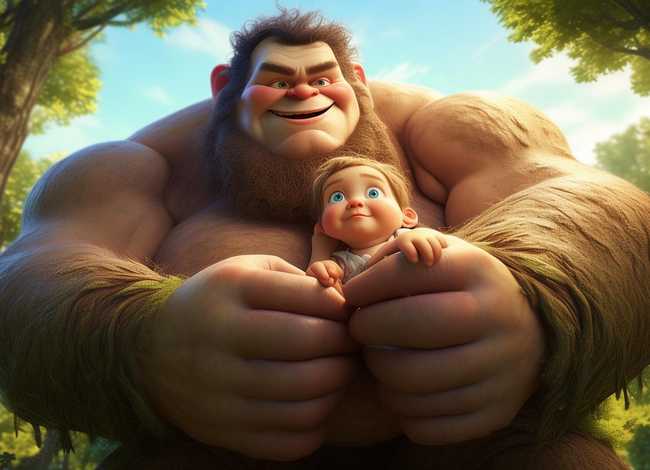 儿童故事巨人汉斯（巨人幼儿故事）