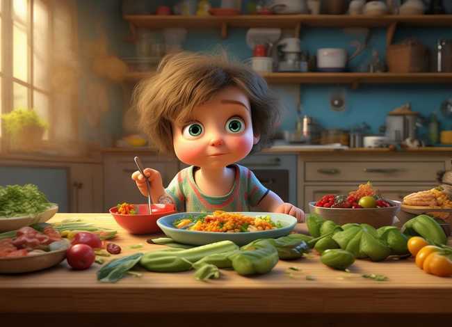 小孩子挑食的故事（小孩子挑食的故事视频）