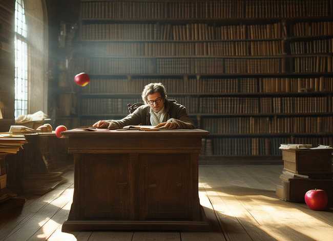 牛顿的故事（牛顿的故事100字）