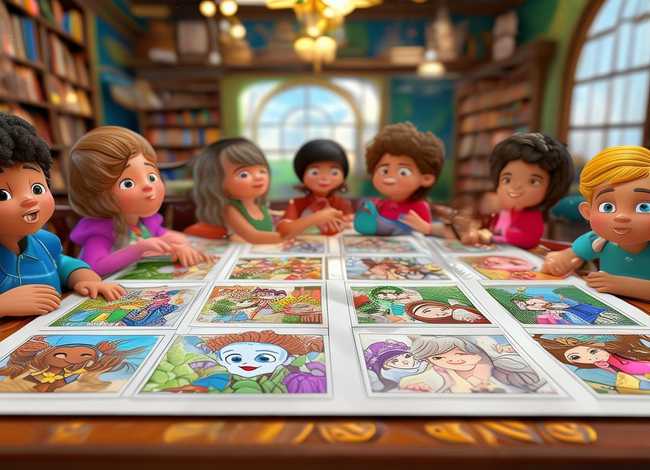 世界童话故事读书小报，世界童话故事读书小报模板