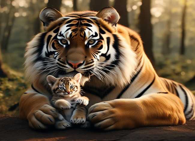 老虎和小猫的故事（老虎和小猫的故事告诉我们什么道理）