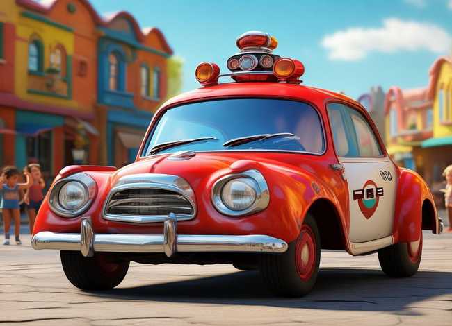 儿童故事大全小警车，警车幼儿故事大全集