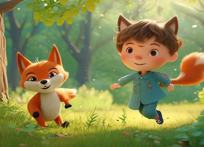 狐狸和小孩，狐狸和小孩的游戏