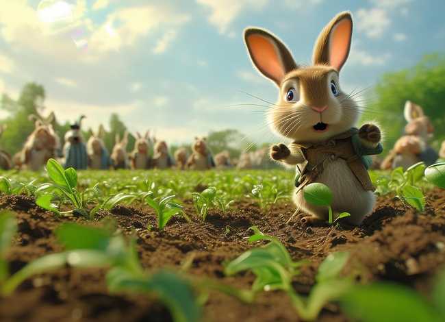 兔小贝故事拔苗助长（兔小贝成语故事拔苗助长）