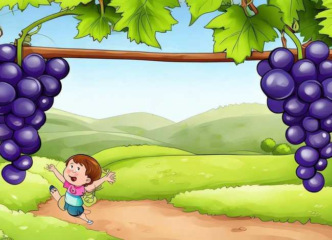 幼儿绘本葡萄；幼儿绘本葡萄图片