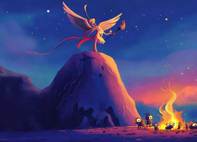 普罗米修斯故事儿童动画 普罗米修斯的故事 动画