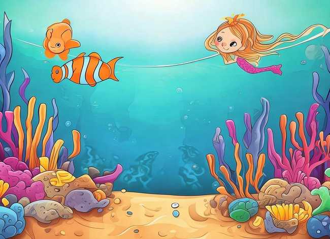 海洋小故事绘本；海洋小故事绘本图片