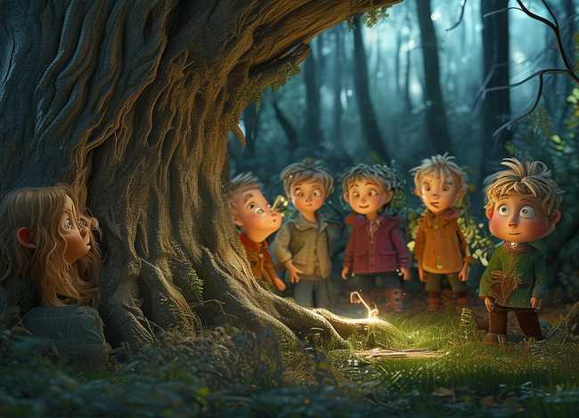 神秘的故事儿童（神秘的故事作文）