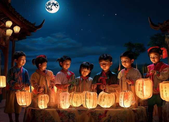 儿童中秋古诗带拼音 小学生中秋节古诗带拼音