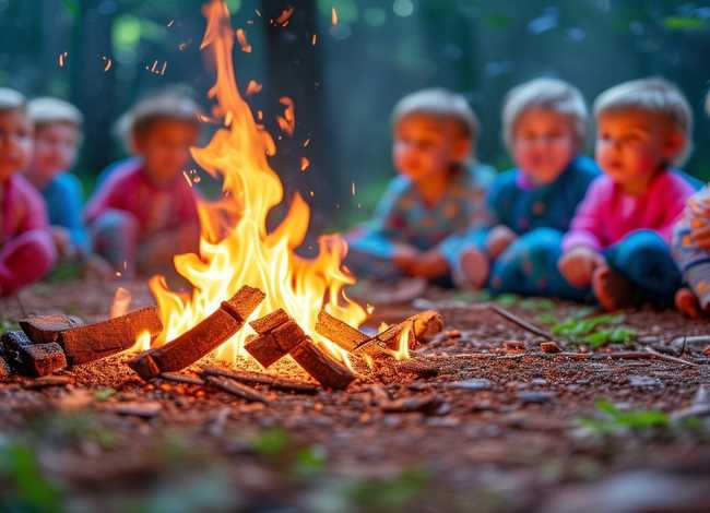 儿童故事着火 - 幼儿火灾故事