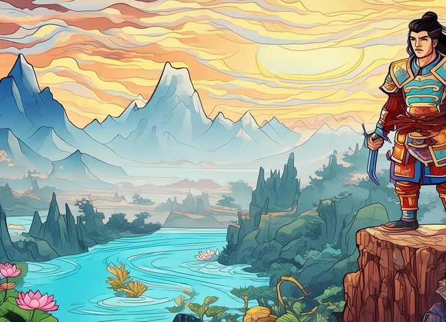 中国神话传说连环画4张故事简笔画（中国神话传说连环画4张故事简笔画图片）