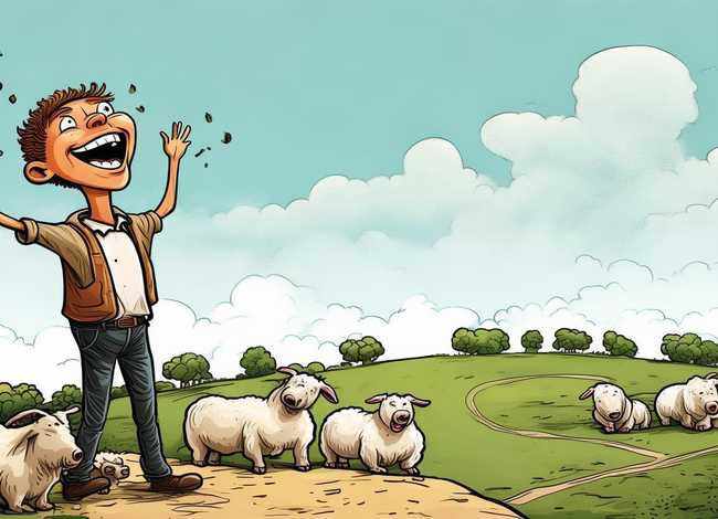 儿童故事狼来了的故事 - 小儿故事狼来了