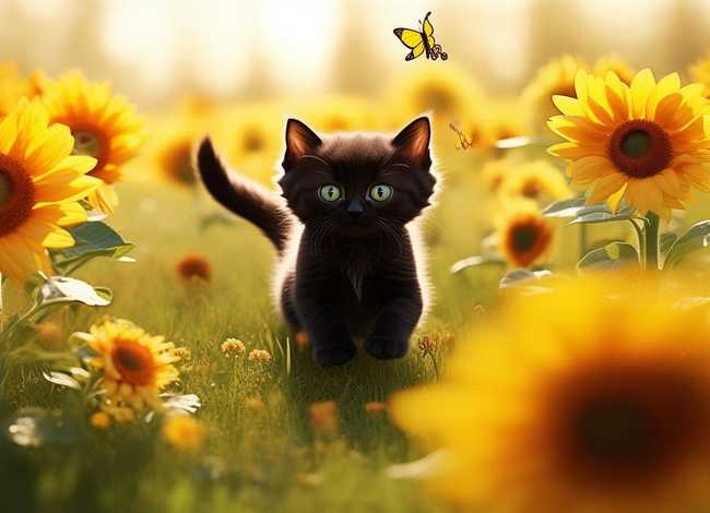 儿童故事太阳花的故事 - 猫小帅太阳花的故事