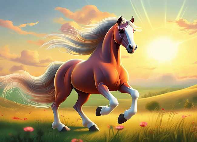 动画片马的故事、马的动画片视频