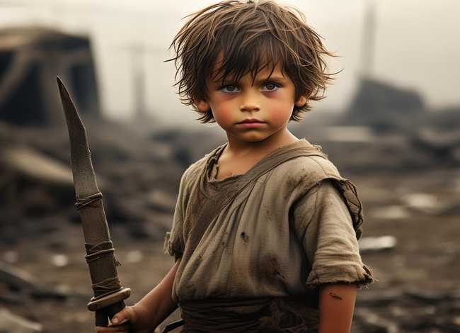 战争 故事；战争故事里的小英雄