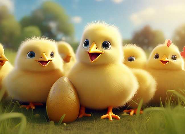 小鸡唱歌故事 - 小鸡唱歌故事视频