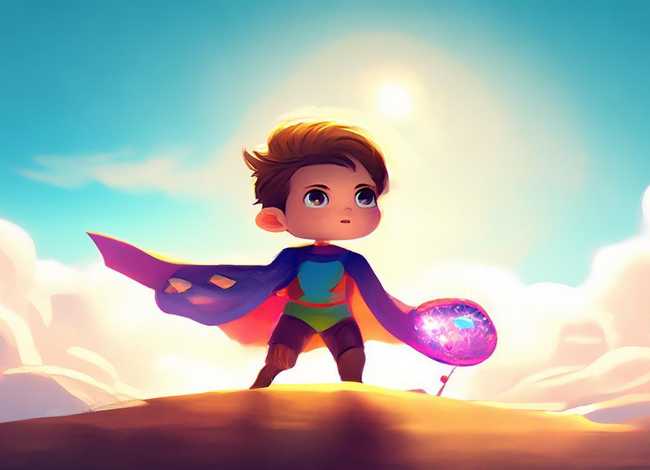 儿童小英雄人物；儿童小英雄人物图片