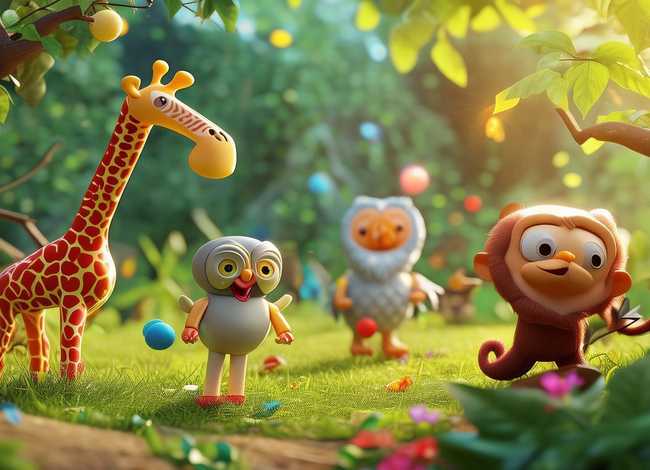动物玩具视频大全儿童故事 动物玩具视频大全的世界玩具