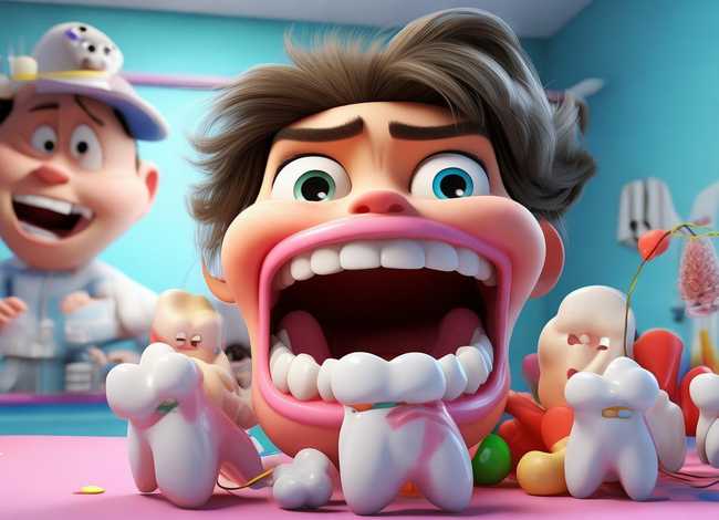 儿童换牙的幽默句子、儿童换牙的幽默句子图片