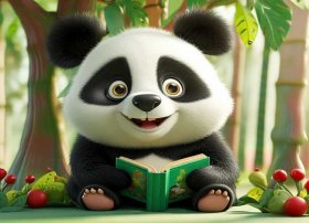 熊猫故事书儿童3-6岁 熊猫幼儿故事