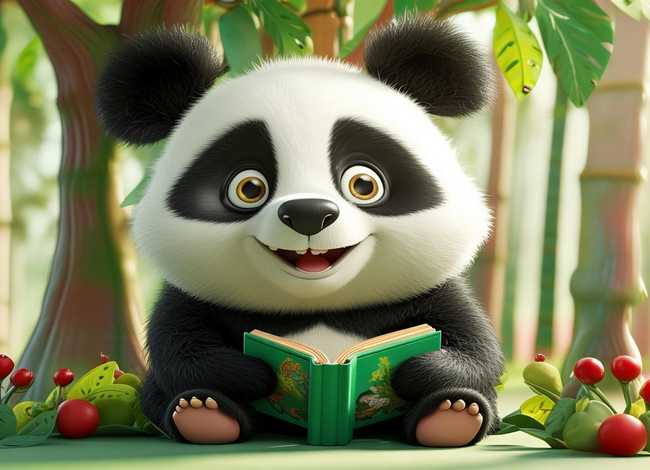 熊猫故事书儿童3-6岁 熊猫幼儿故事