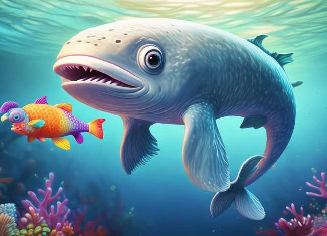 儿童故事大海鱼，大海妈妈和鱼宝宝幼儿故事