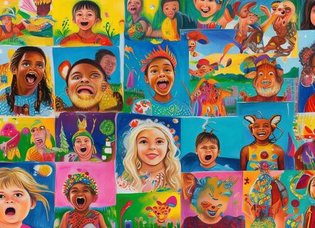 六一儿童节儿童绘画作品、六一儿童节绘画优秀作品