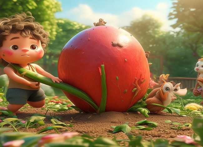 儿童讲故事大全拔萝卜（幼儿拔萝卜故事）