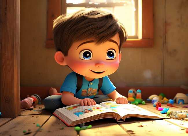 男生英语故事、英语小故事一个好男孩