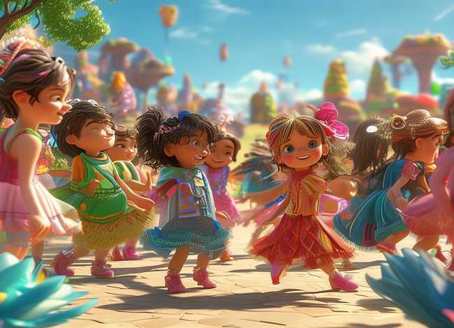 儿童舞蹈故事动画（儿童舞蹈的动画片）