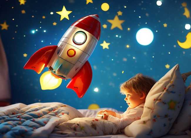 儿童睡前故事 火箭；火箭的睡前故事