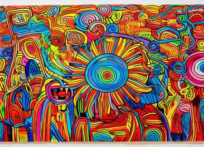 线条画儿童作品；线条画儿童作品图片