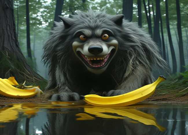 狼,故事、倒霉的大灰狼故事