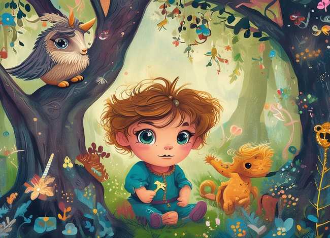 童话故事绘画图片，童话故事绘画作品图片幼儿园