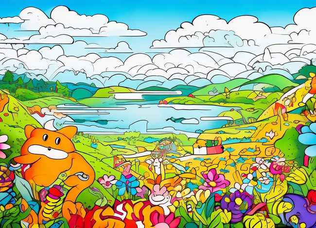 儿童,图画，儿童图画涂色绘本