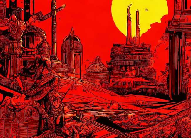 红色故事主题绘画 红色故事主题绘画线稿