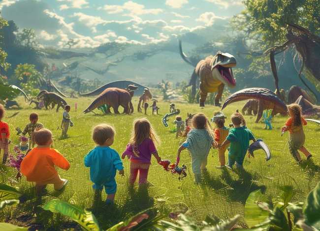儿童故事恐龙大冒险、恐龙大冒险绘本故事
