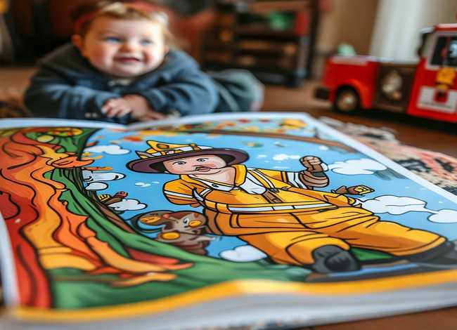 消防员的儿童故事；关于消防员的幼儿故事