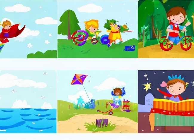 儿童连环画6张简单的图片，儿童连环画6张简单的图片怎么画