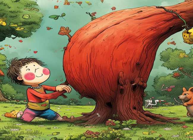 故事拔萝卜儿童画,拔萝卜故事配画 故事拔萝卜儿童画,拔萝卜故事配画