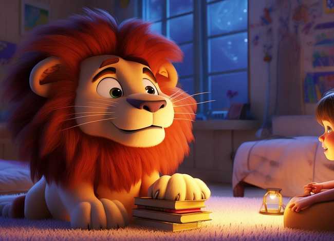 儿童睡前经典故事说大话的狮子、儿童睡前经典故事爱说大话的狮子