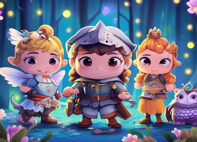 幼儿故事角色、幼儿故事角色7人