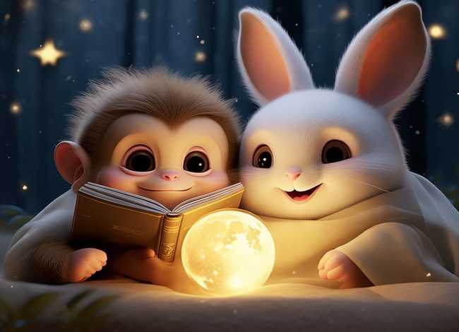 幼儿睡前故事小猴子 幼儿睡前故事小猴子和小兔子 幼儿睡前故事小猴子 幼儿睡前故事小猴子和小兔子