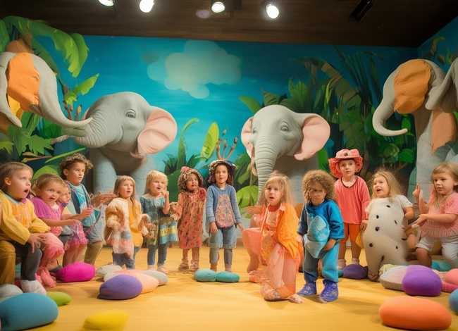 大象儿童故事表演、大象的故事幼儿