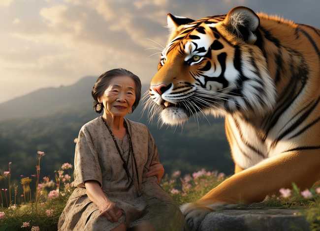 老虎外婆的客家故事（老虎外婆的客家故事内容）