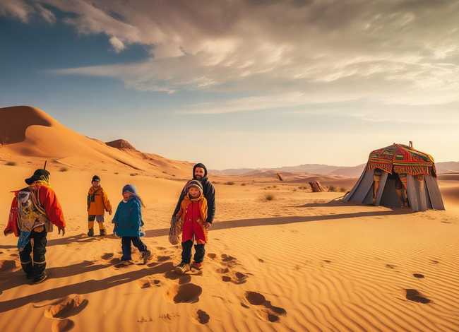 儿童旅游沙漠故事 - 沙漠旅行故事启示